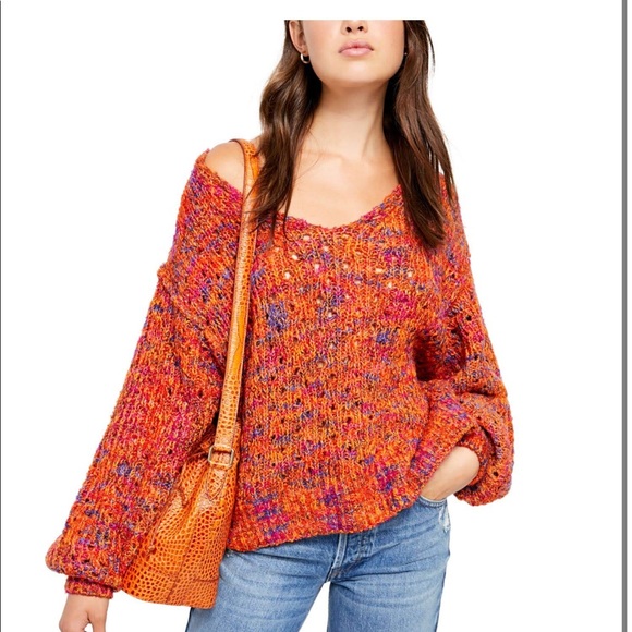 Free People Sweaters - Free People Multi-Colored Sweater